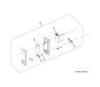 GE ZEM115SF1SS control parts diagram