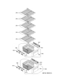 Freezer shelves