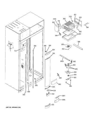 Freezer section