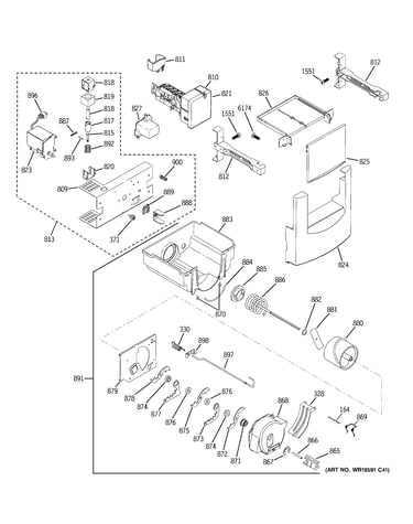 Ice maker & dispenser