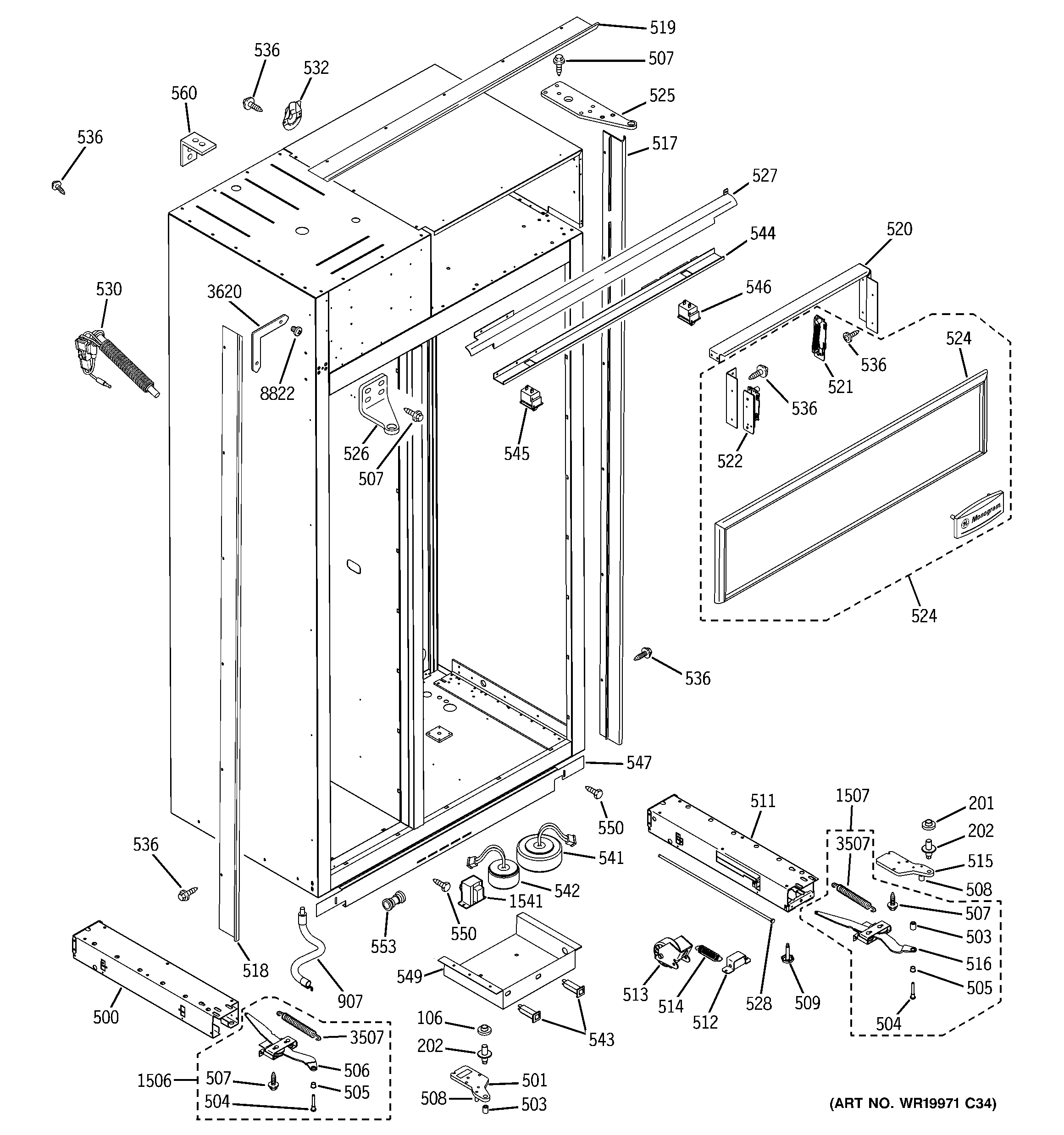 Case parts
