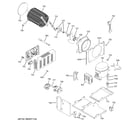 GE ZISP420DXBSS machine compartment diagram