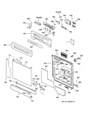 Escutcheon & door assembly