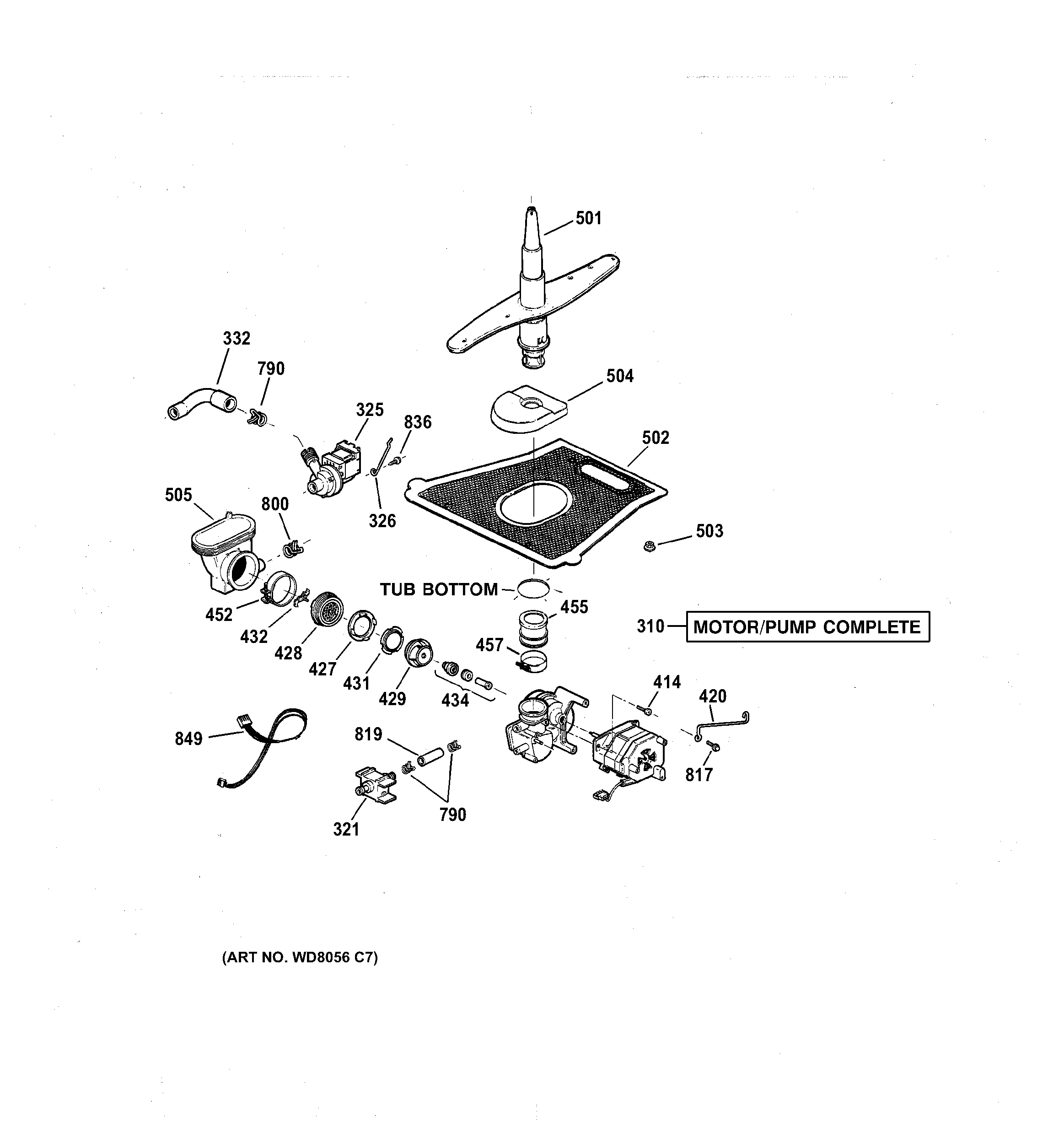 MOTOR-PUMP MACHANISM