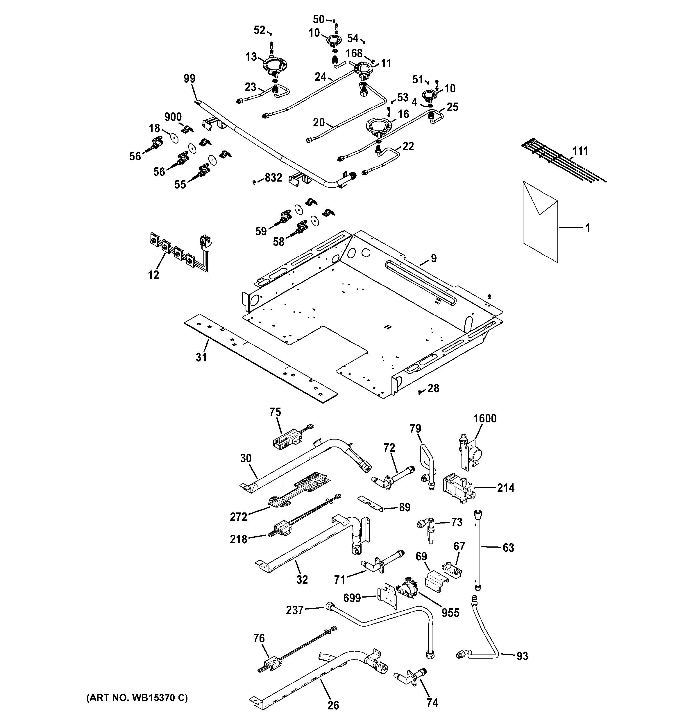 GAS & BURNER PARTS