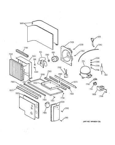 Machine compartment
