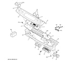 GE JD630DF1WW control panel diagram