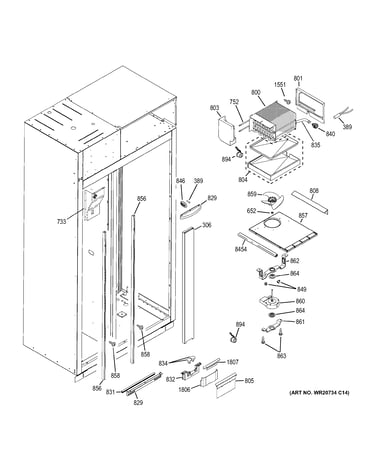 Freezer section