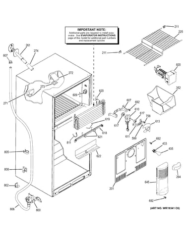Freezer section