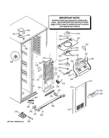 Freezer section