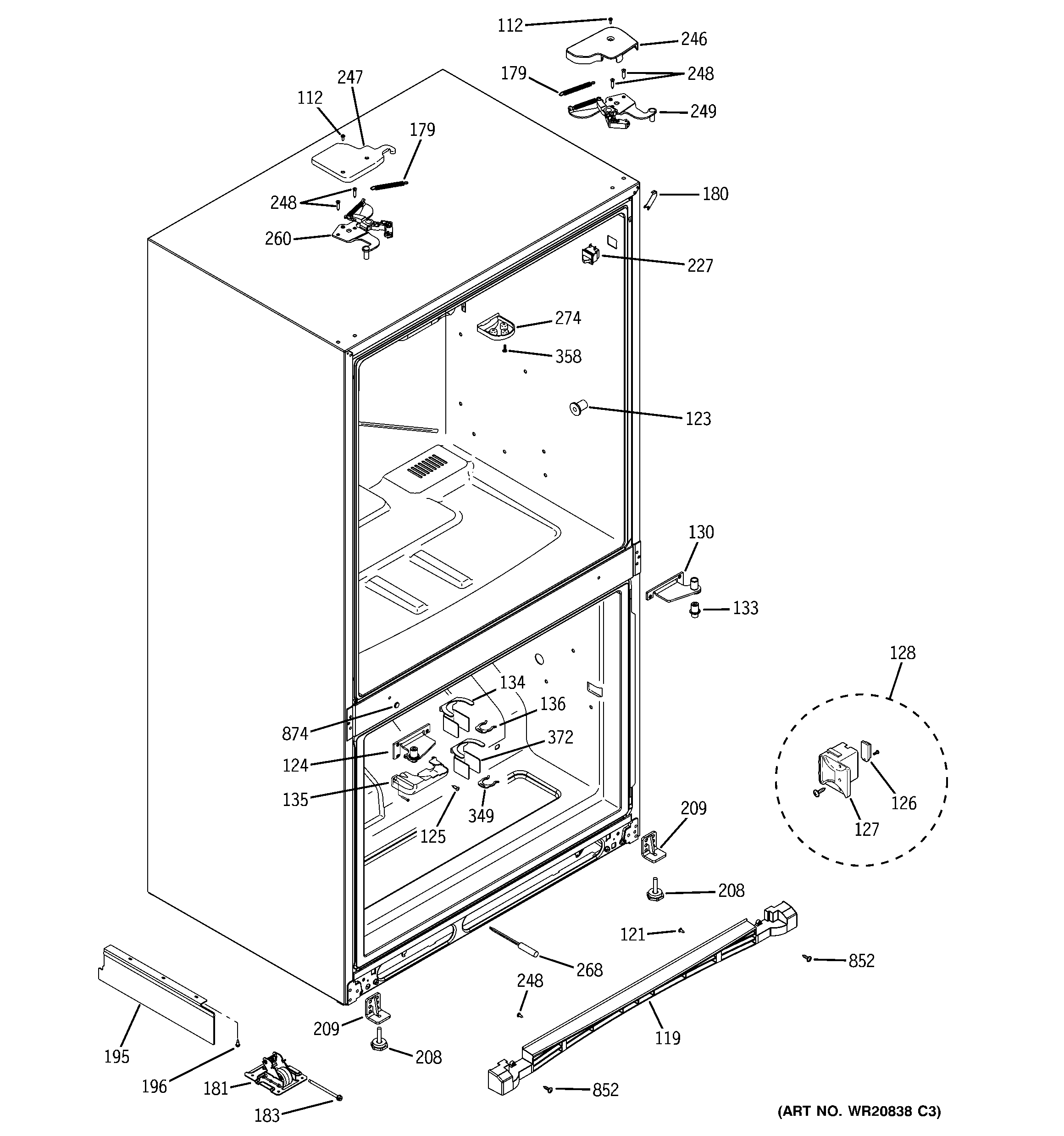 Case parts