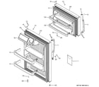 GE GTT16DBEMRCC doors diagram