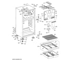 GE GTT16DBEMRCC cabinet diagram