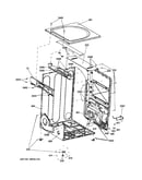 Cabinet & top panel