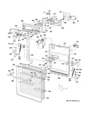 Escutcheon & door assembly