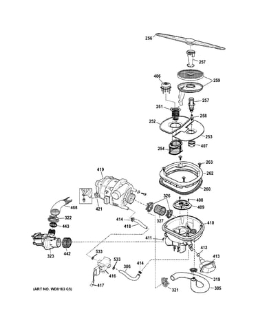 Sump assembly