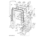 GE ZBD6900G00SS liner assembly diagram