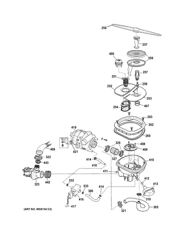 Sump assembly