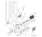 GE PFSS0MFZESS machine compartment diagram