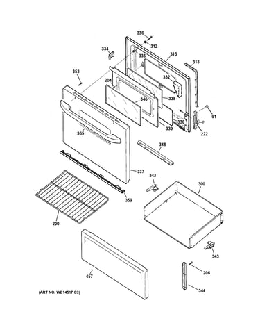 Door & drawer parts