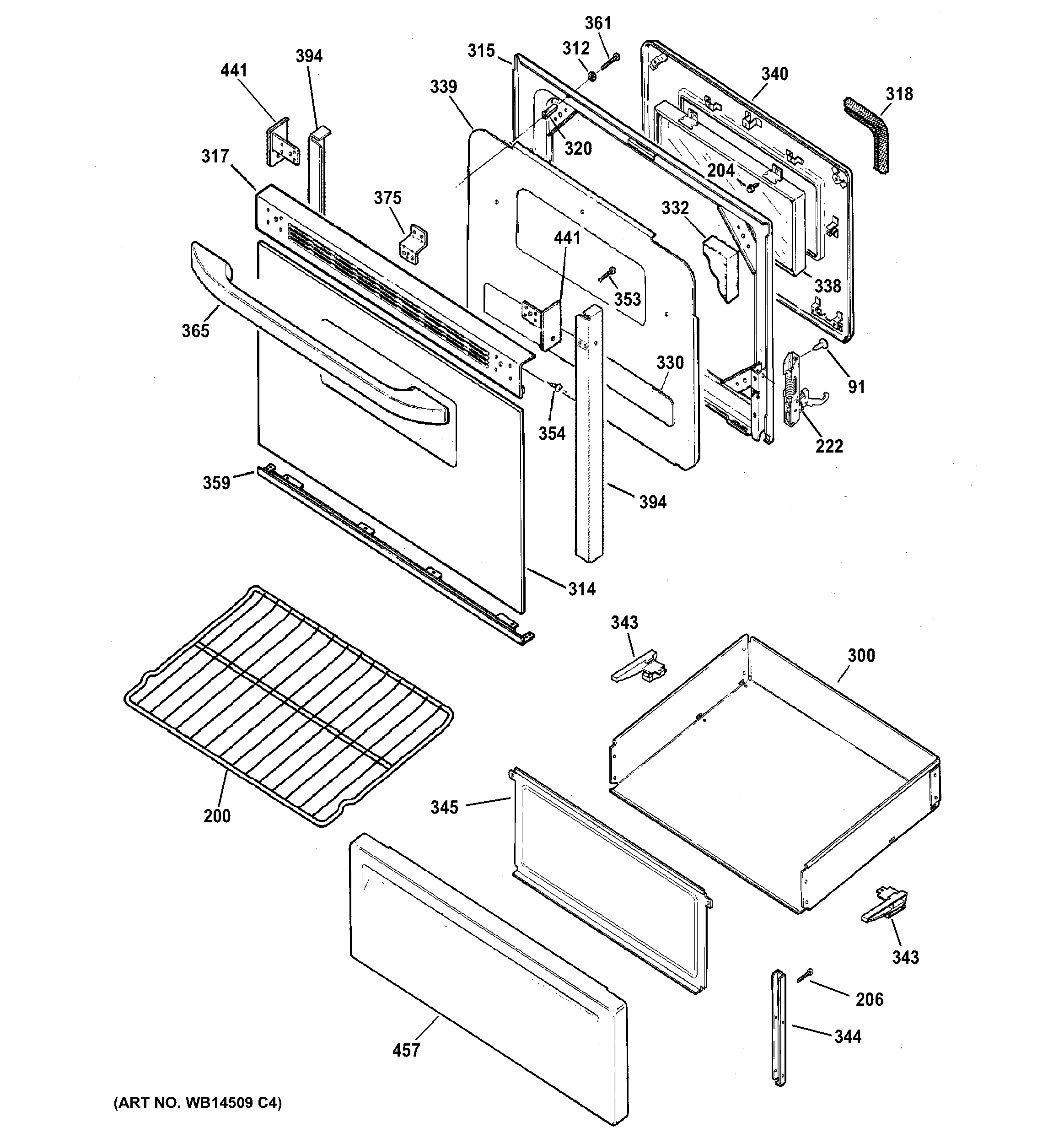 Door & drawer parts