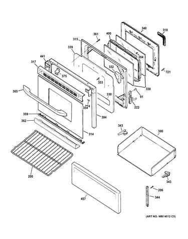 Door & drawer parts