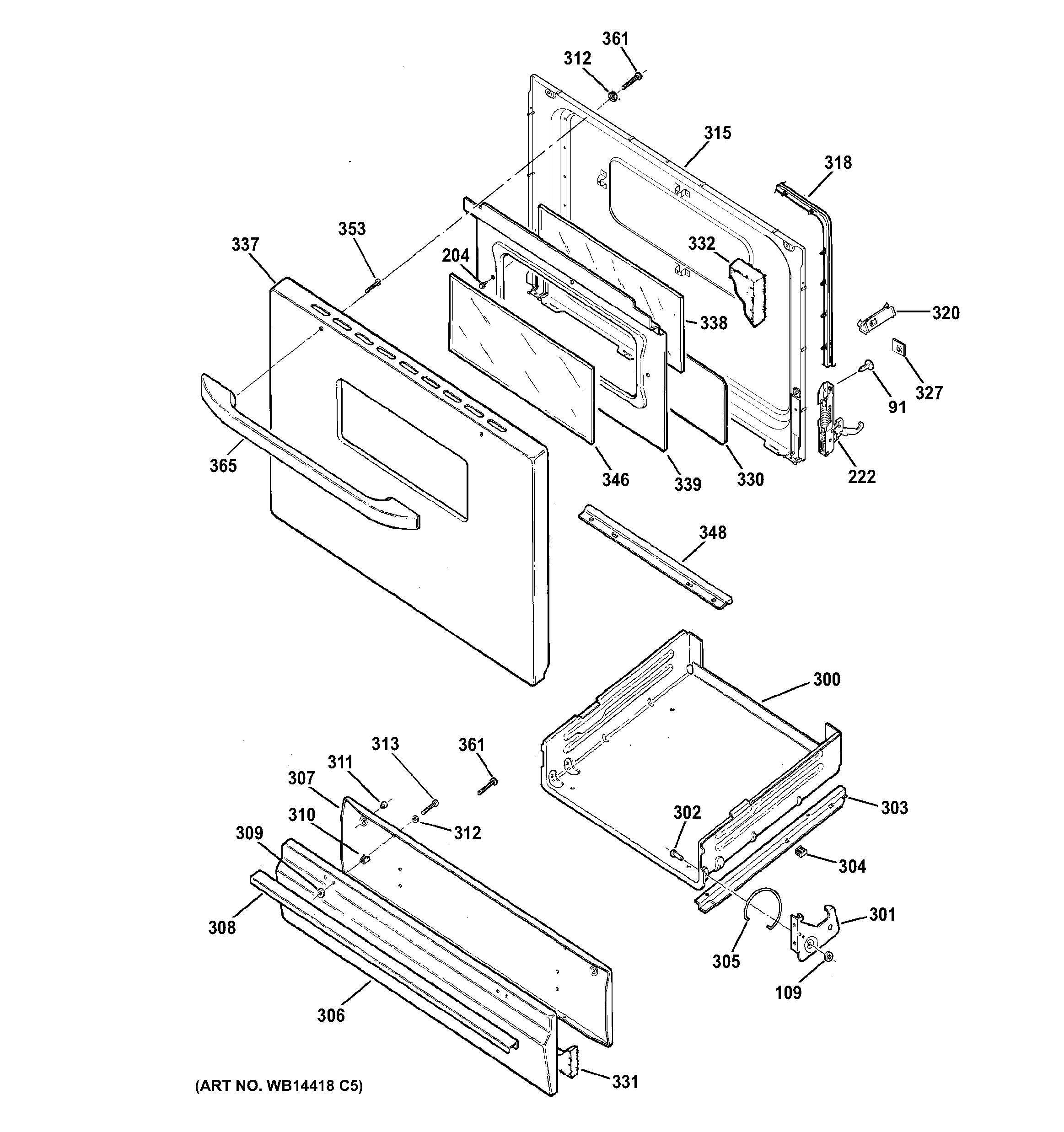 Door & drawer parts