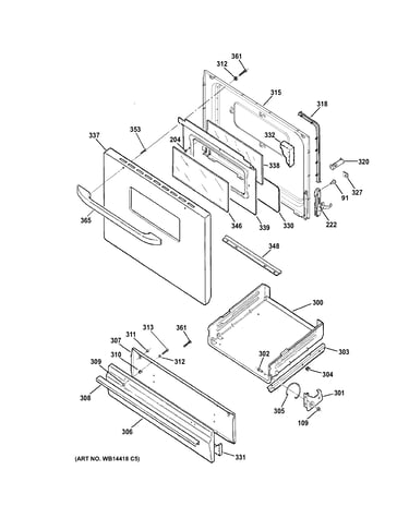 Door & drawer parts