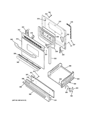 Door & drawer parts
