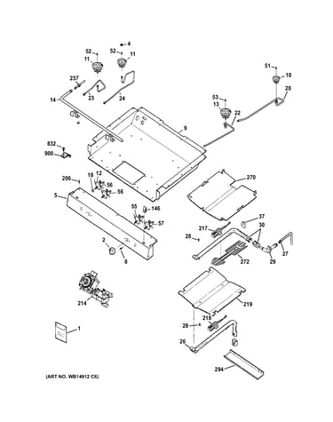 Gas & burner parts