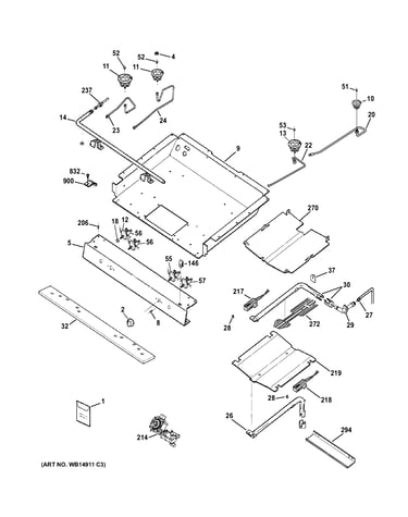 Gas & burner parts