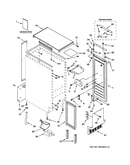 Cabinet, liner & door parts
