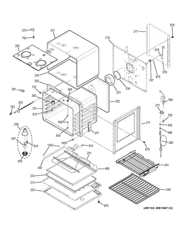 Upper oven