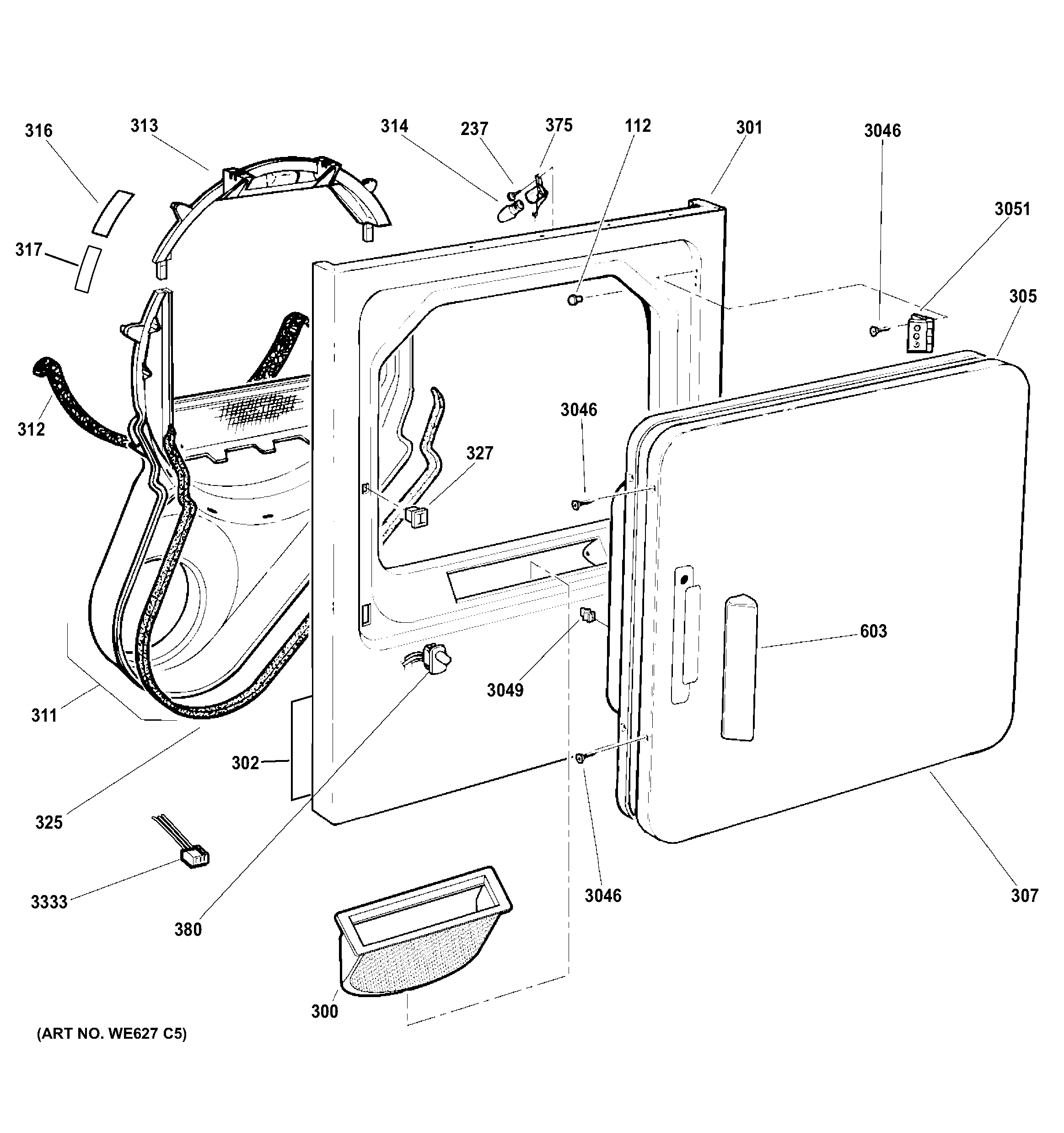 FRONT PANEL & DOOR