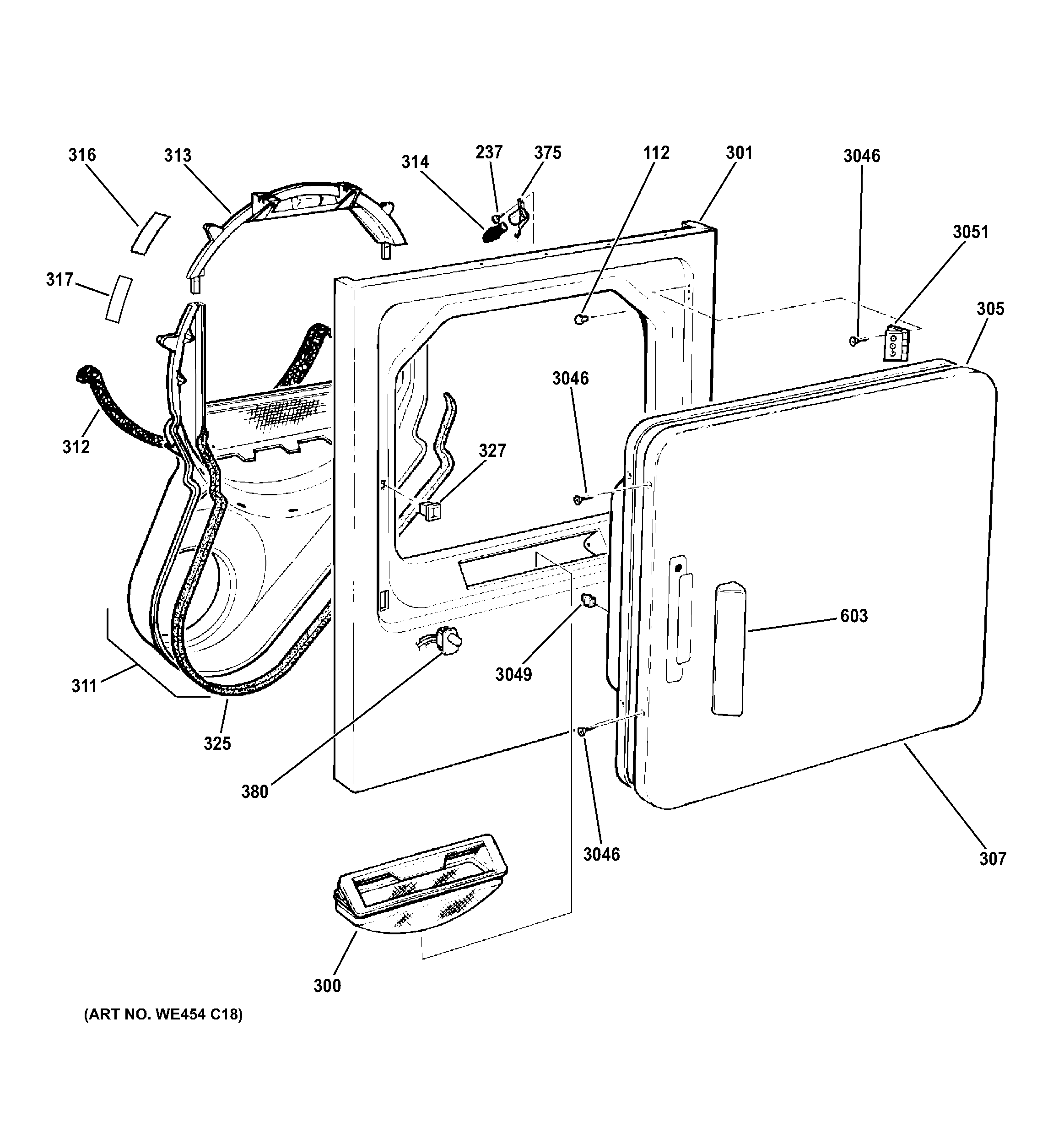 FRONT PANEL & DOOR