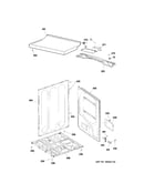 Cabinet & top panel