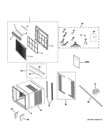 Grille & chassis parts