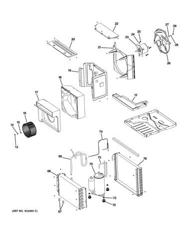 Base pan & unit parts