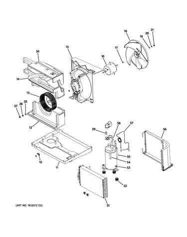 Base pan & unit parts