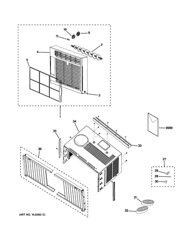 Grille & chassis parts