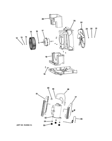 Base pan & unit parts