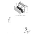 GE AHL05LSQ1 room air conditioner diagram