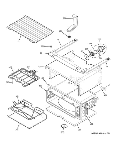 Upper oven