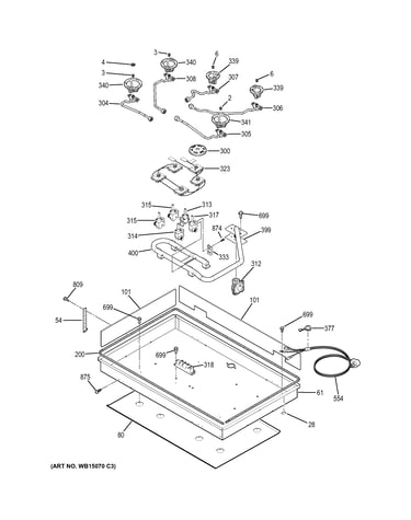 Gas & burner parts