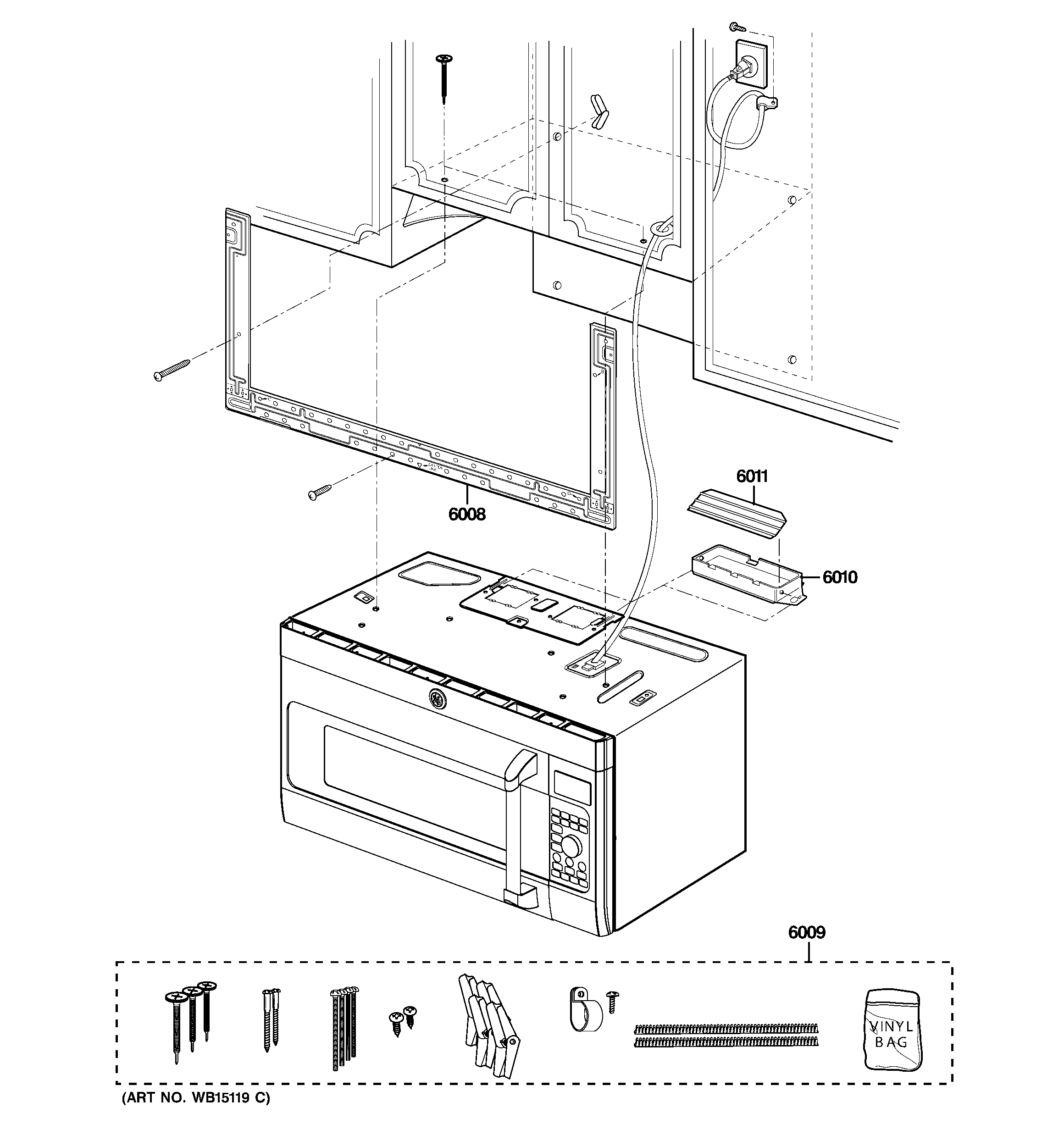 Installation parts