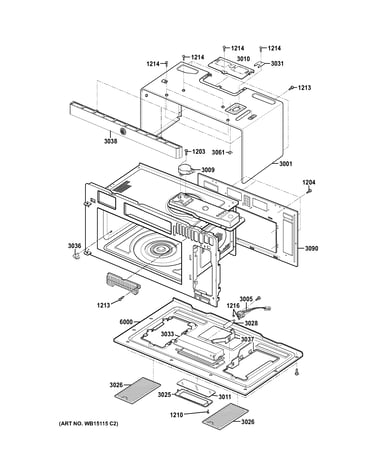 Oven cavity parts