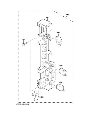Latch board parts