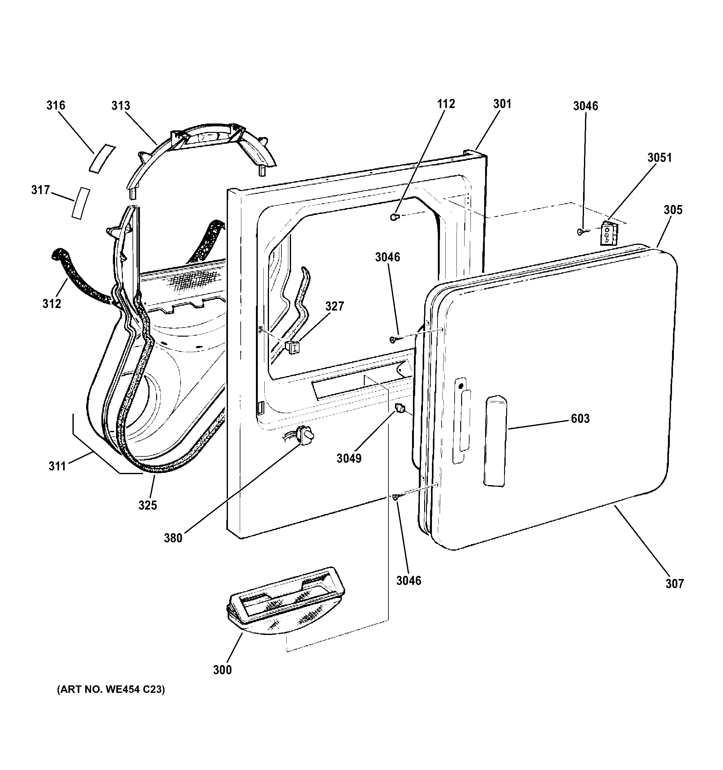 FRONT PANEL & DOOR