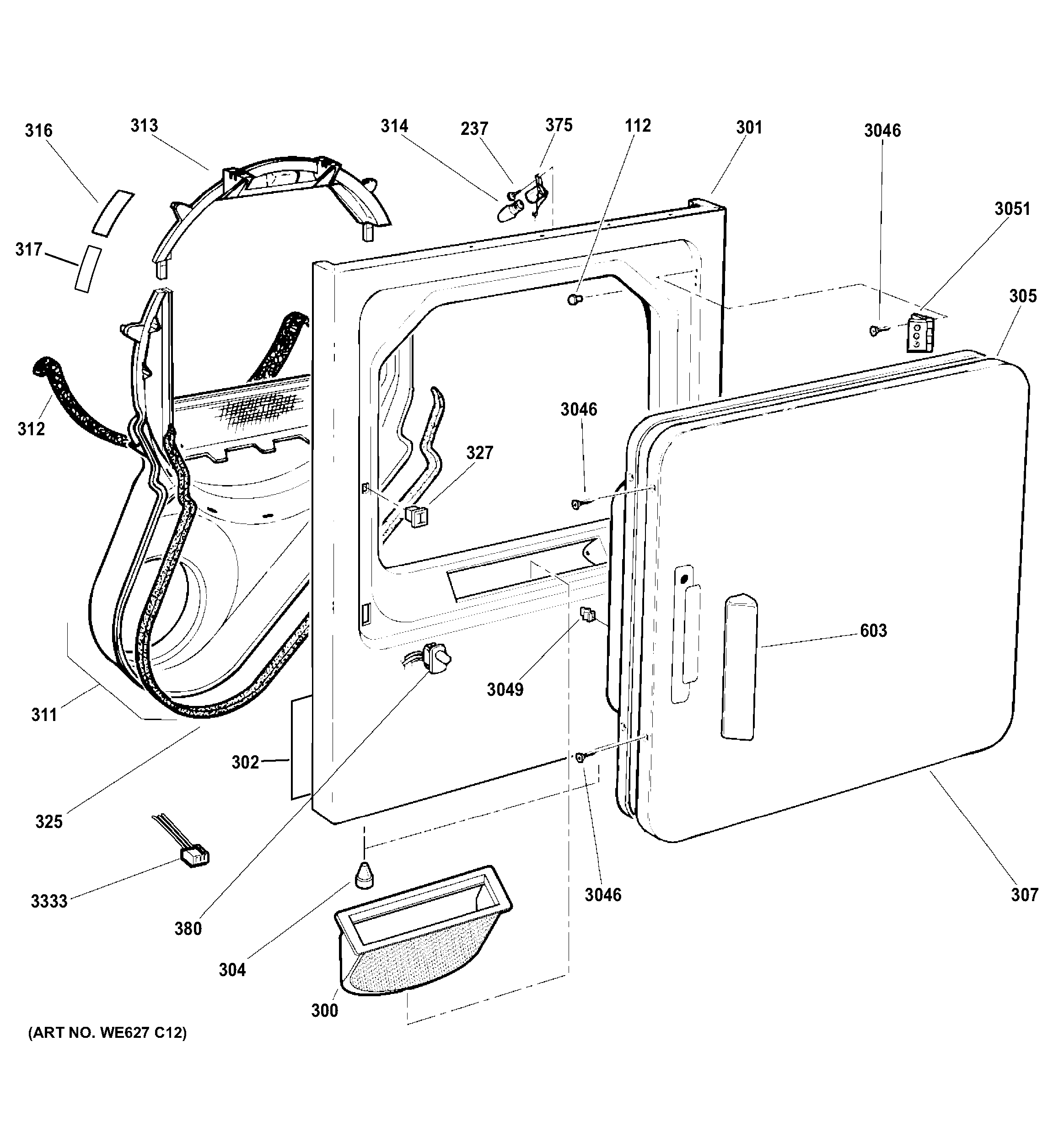 FRONT PANEL & DOOR