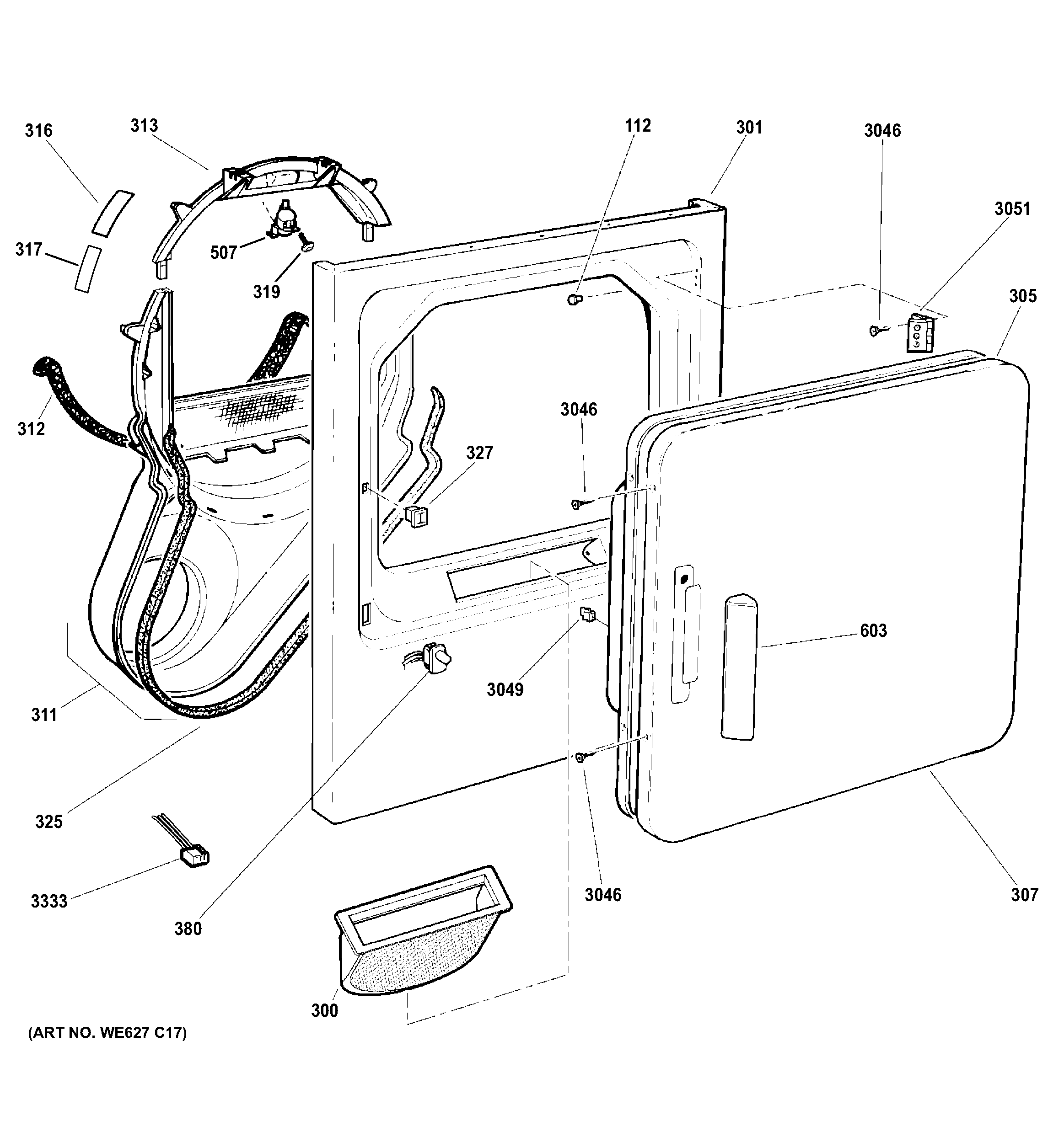 FRONT PANEL & DOOR